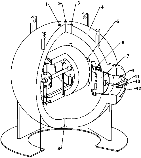Constant pressure testing machine and test method for ultra-high pressure and ultra-large vessels