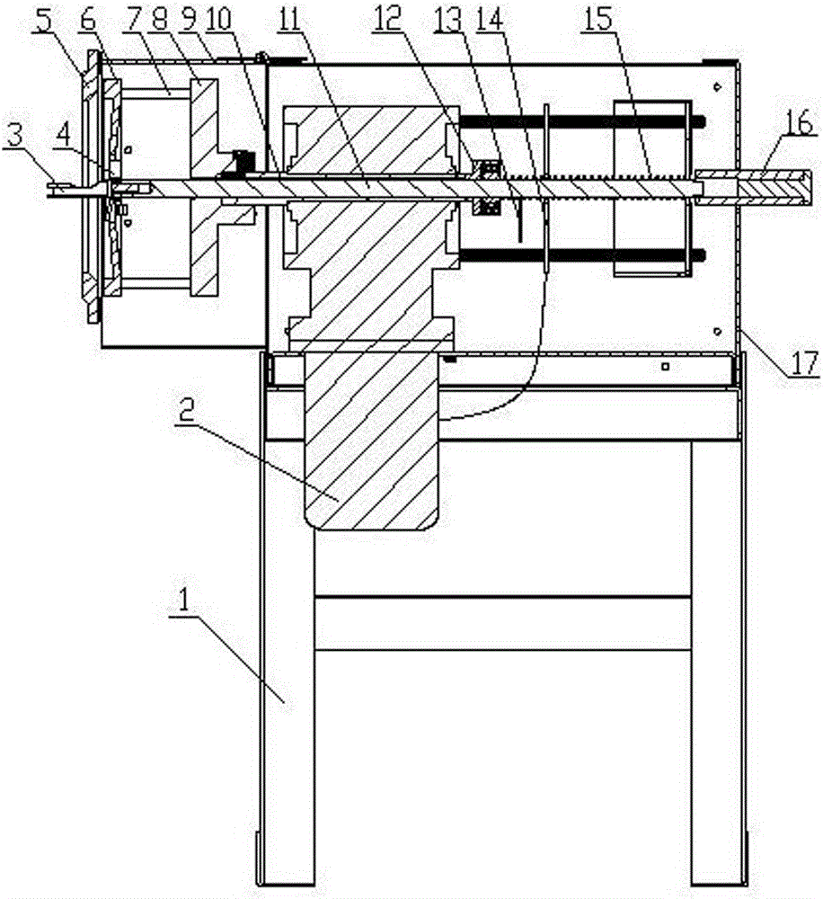 Persimmon bottom cutting machine