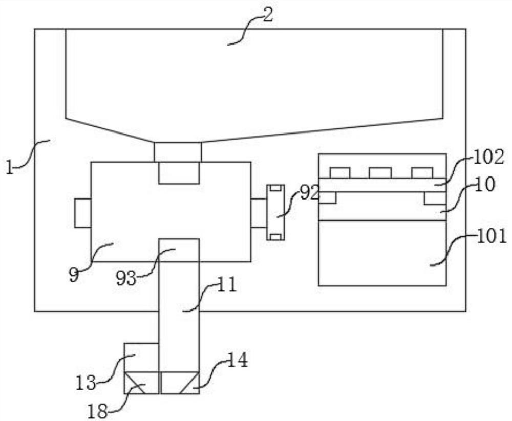 Fertilizer device for agricultural production