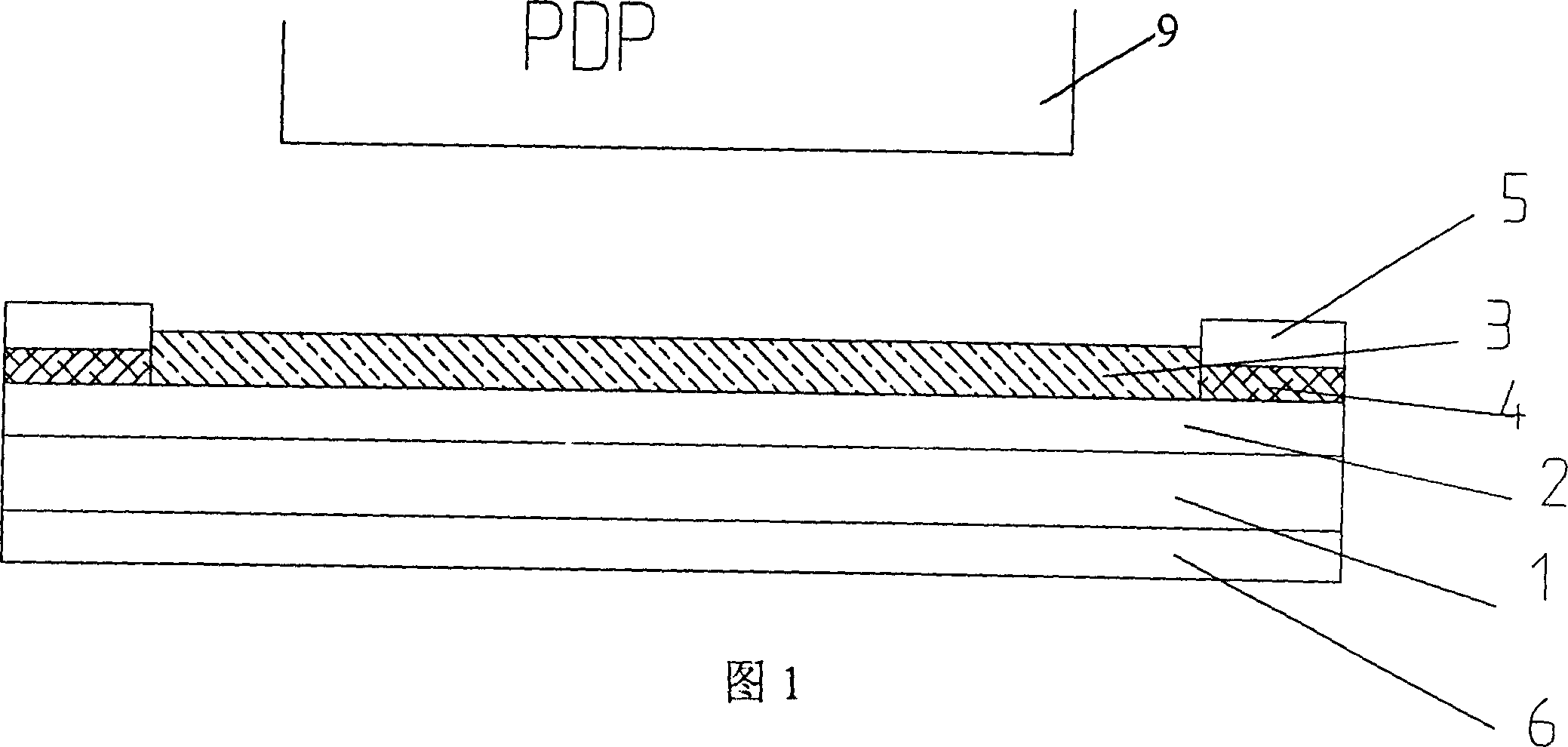Light filtering plate with function of preventing electromagnetic radiation and filtering light for plasma display
