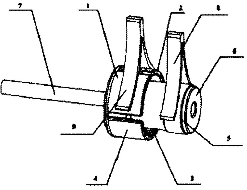 Rotary anti-winding device