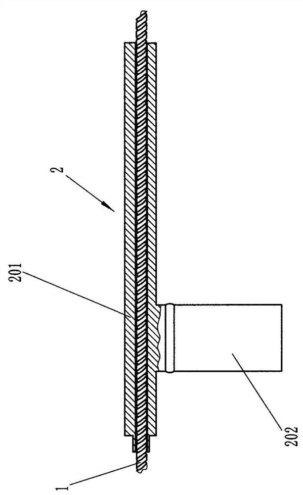 Coring drilling machine and sampling method for wood structure in ancient building wall