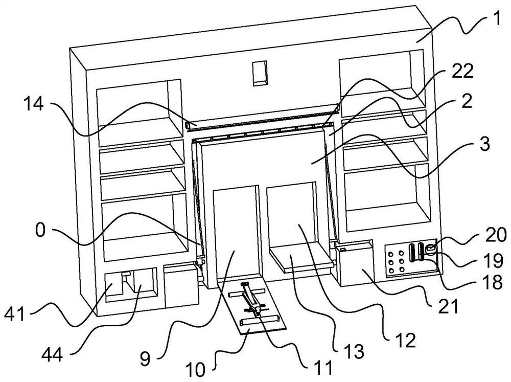 Multifunctional intelligent cabinet