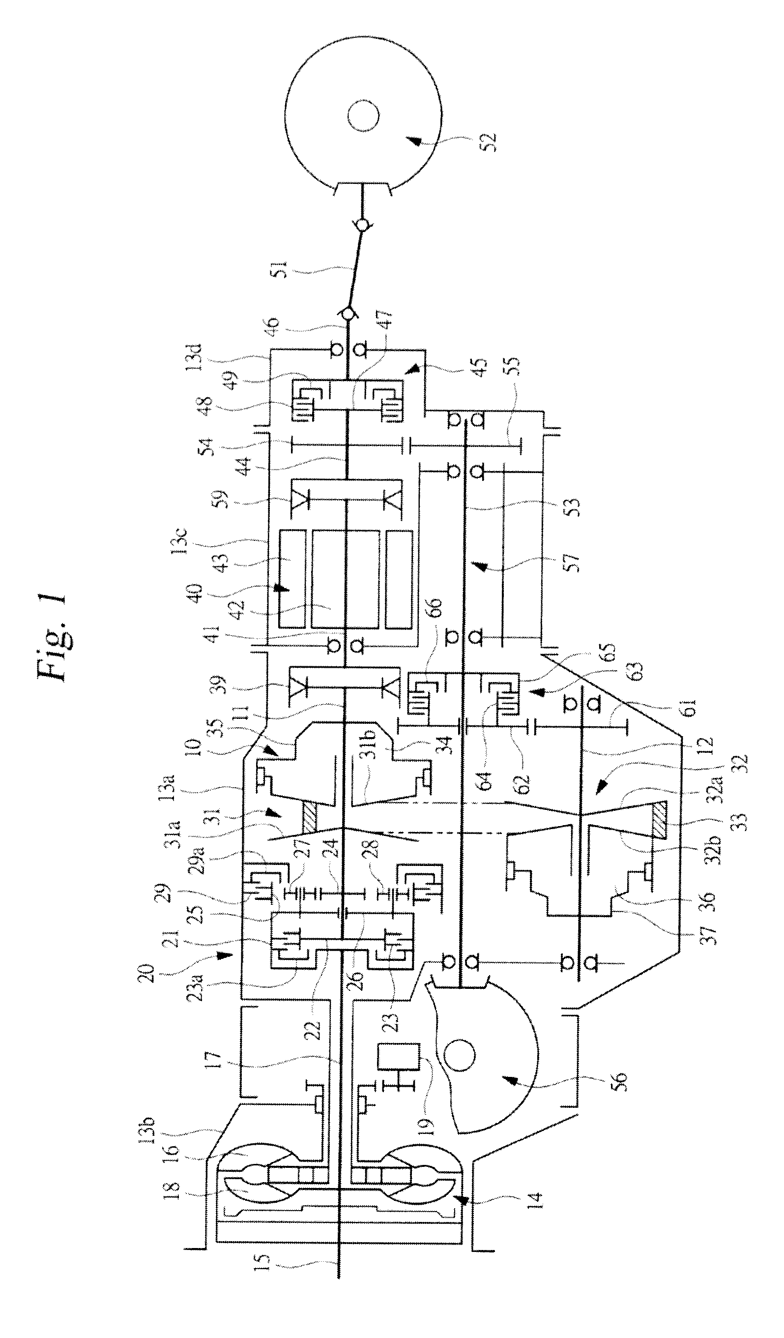 Power transmission apparatus for hybrid vehicle