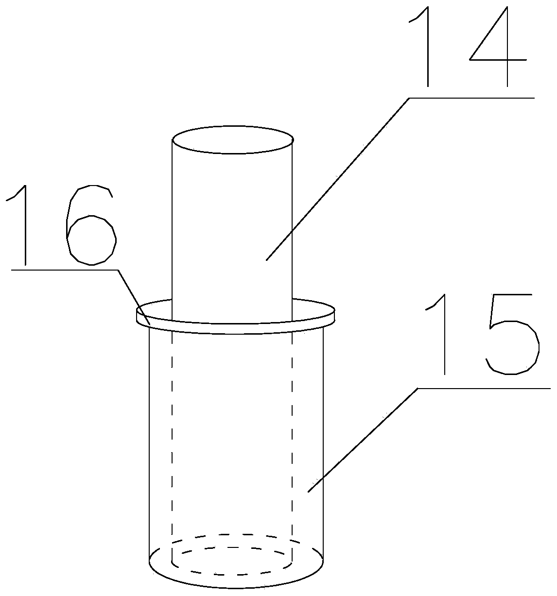 Multi-steel pipe welding device based on truss