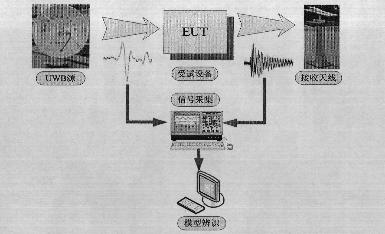 Data-based strong electromagnetic pulse electromagnetic coupling modeling method