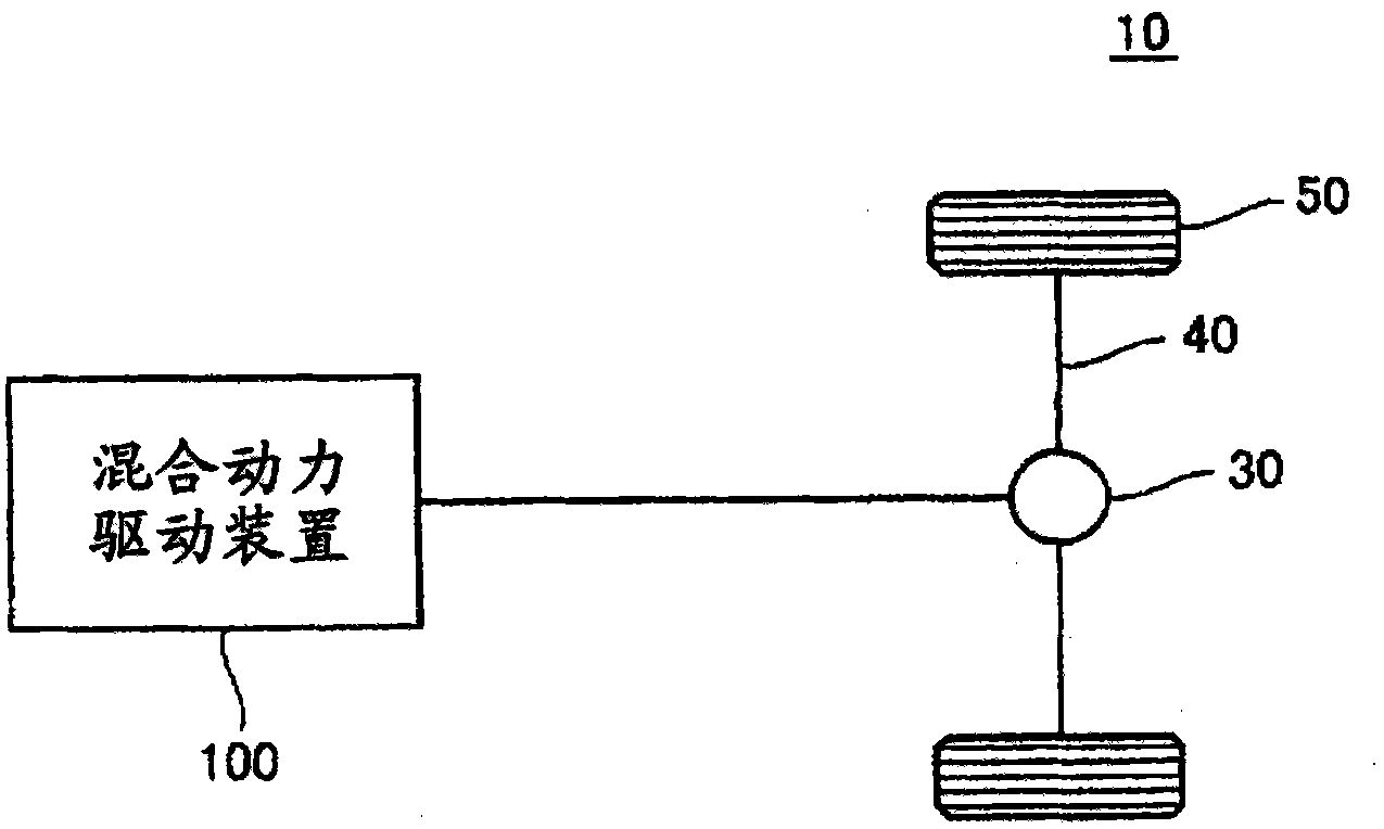 Motor drive apparatus, hybrid drive apparatus and method for controlling motor drive apparatus