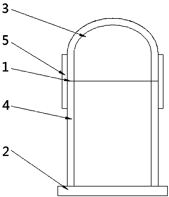 Engine room cover applied to wind power generation and production technology thereof