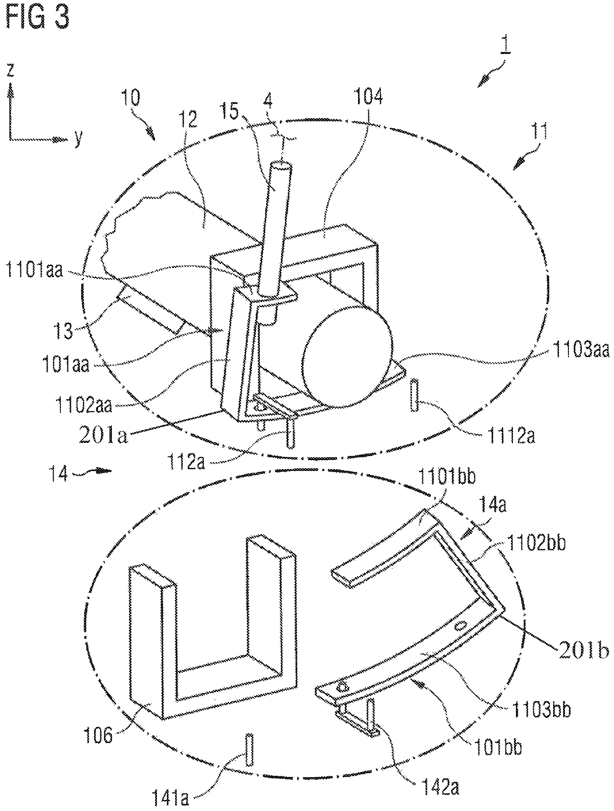 Passenger door arrangement for an aircraft segment