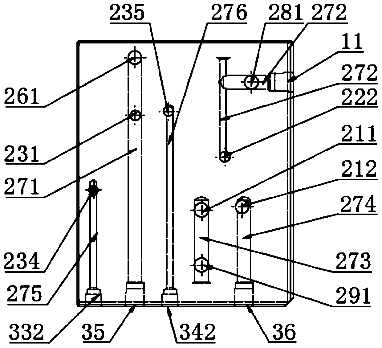 Pneumatic control self-induction pneumatic balance crane