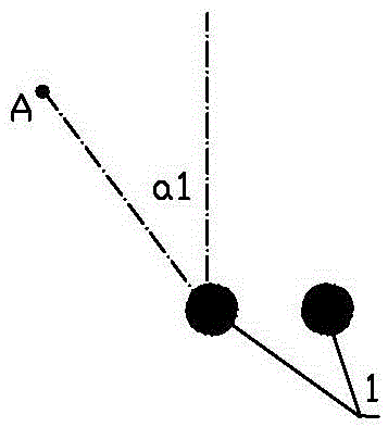 Control method of transmission line unmanned aerial vehicle single-tower inspection path specification control method