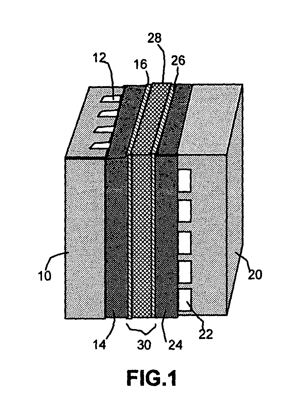 Self-moisturizing proton exchange membrane, membrane-electrode assembly and fuel cell