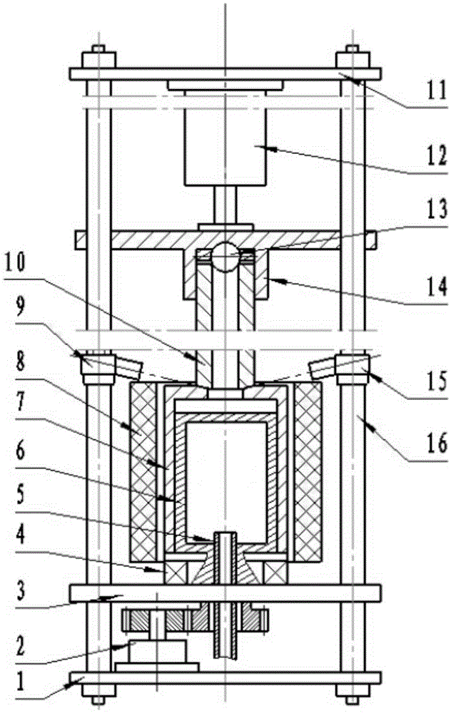 Welding tool and method for medium carbon steel hollow stepped rod