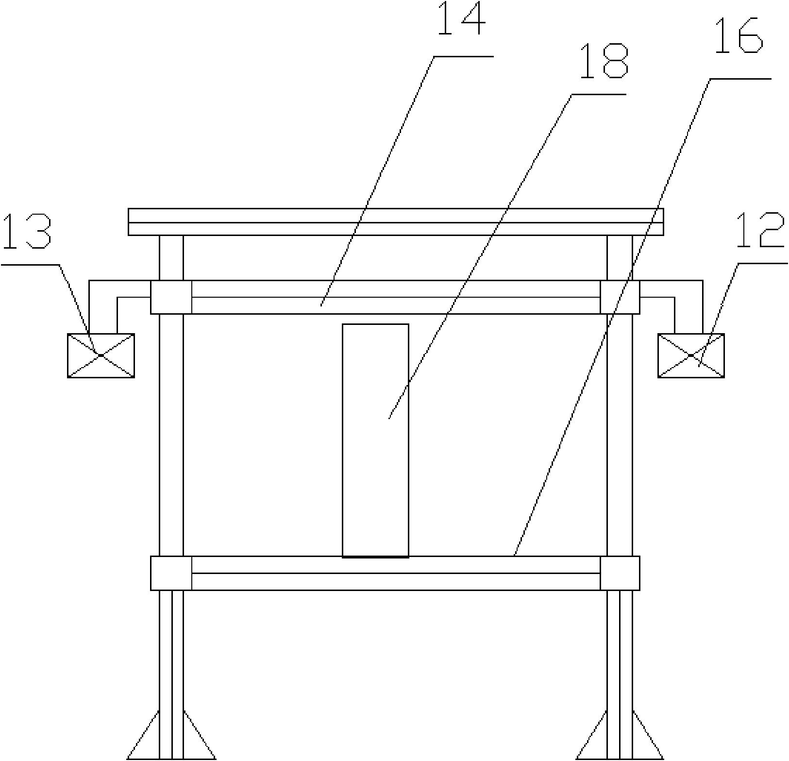 Device and method for measuring stress of optical glass