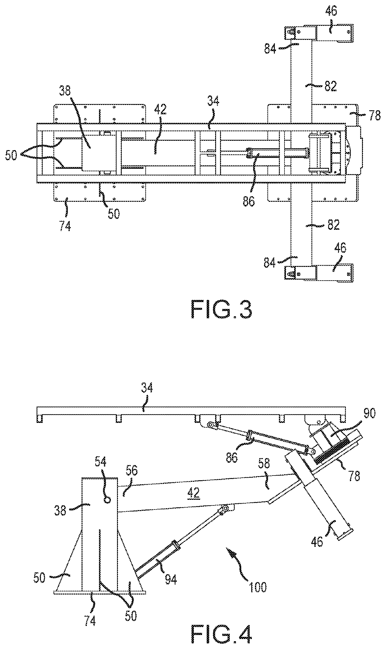 Vehicle-mounted conveyor system