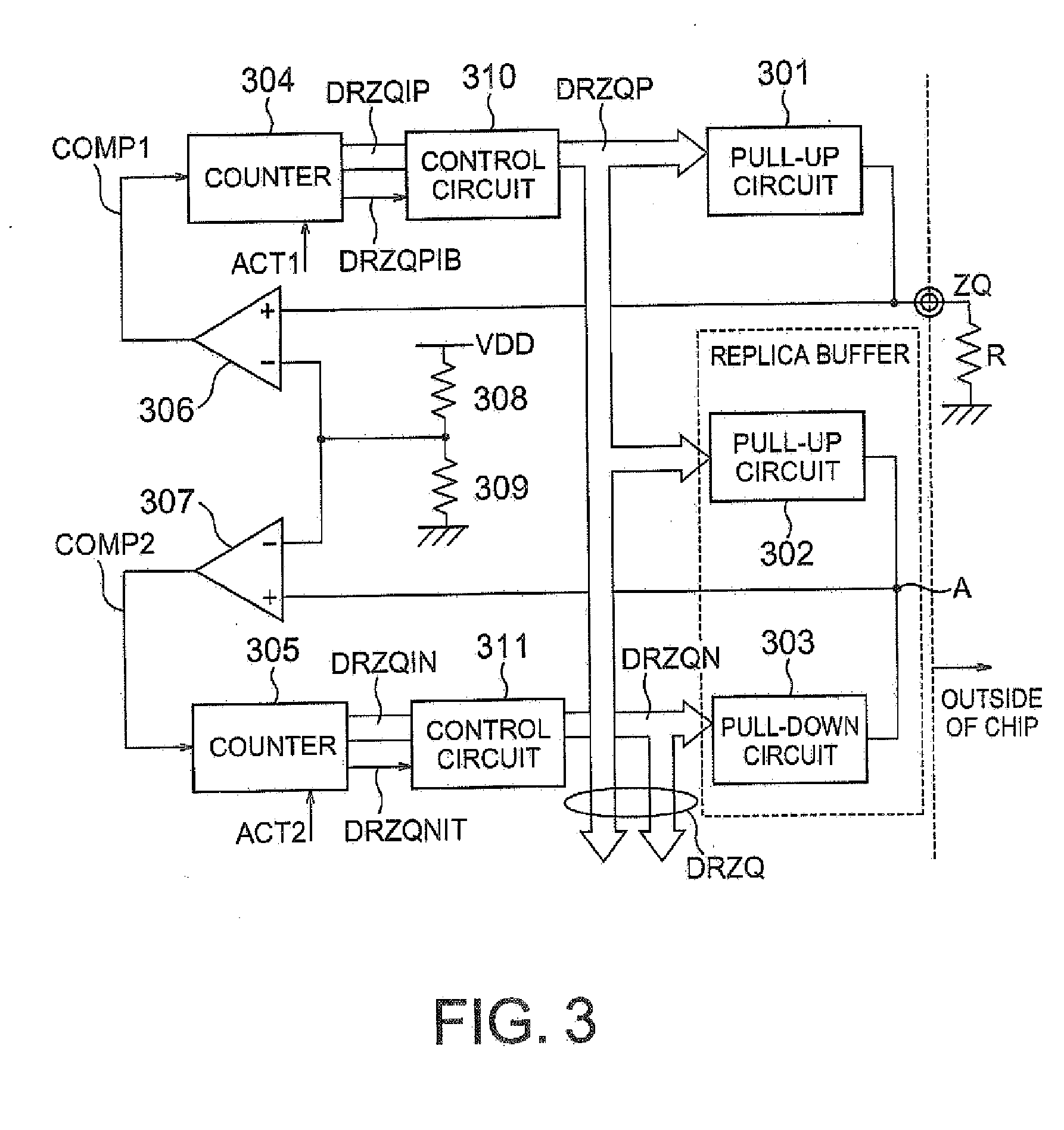 Calibration circuit and semiconductor device incorporating the same