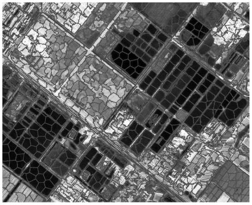 A high-resolution remote sensing image change detection method and system