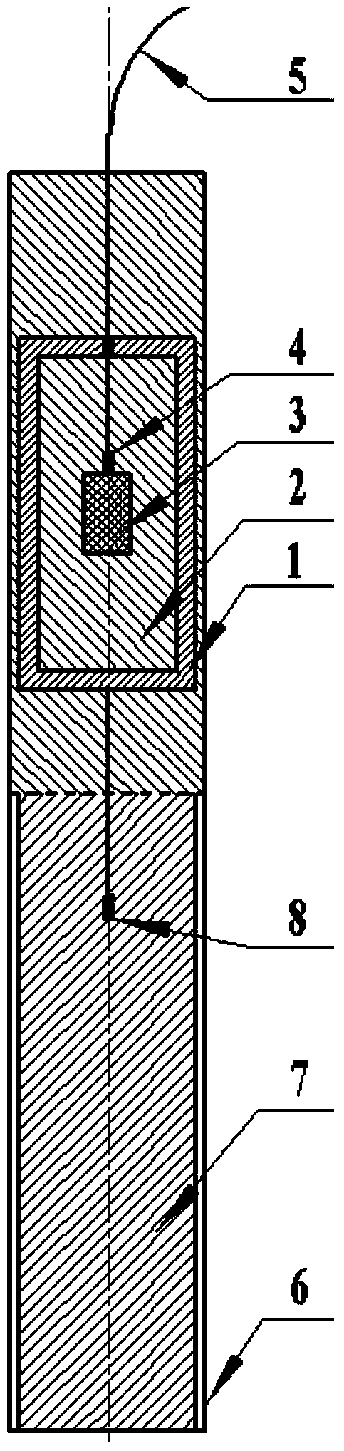 A rapid hole plugging device by explosive method