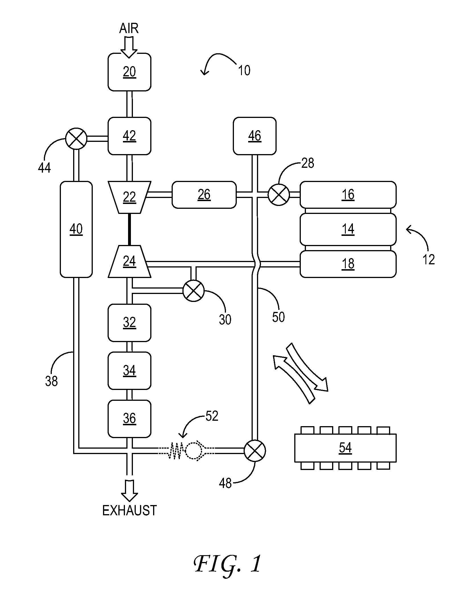 Warming Intake Air Using EGR Cooler in Dual-Throttle Boosted Engine System