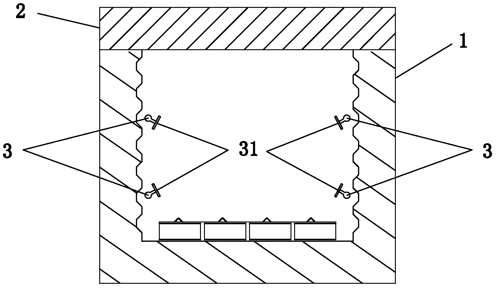 Subzero treatment method for large-diameter cold rolling work roller and copious cooling box thereof
