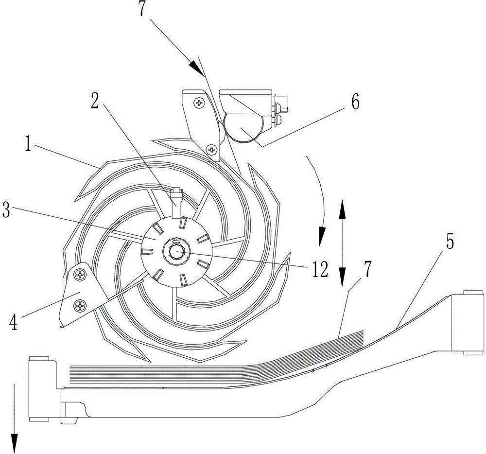 Paper currency placing device and hot wheel floating control device thereof