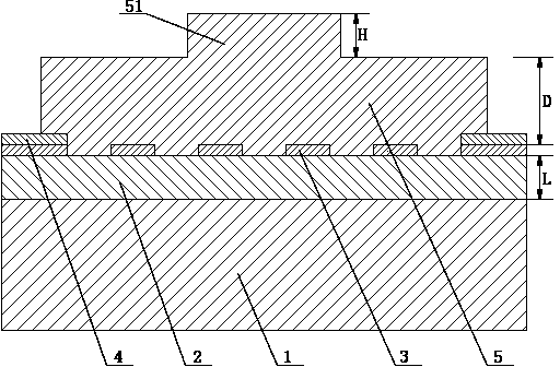Superconducting single-photon detector with phase grating and manufacturing method for superconducting single-photon detector with phase grating