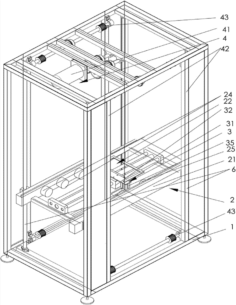 Egg embryo inoculation circulating conveying line for avian influenza vaccine culture process