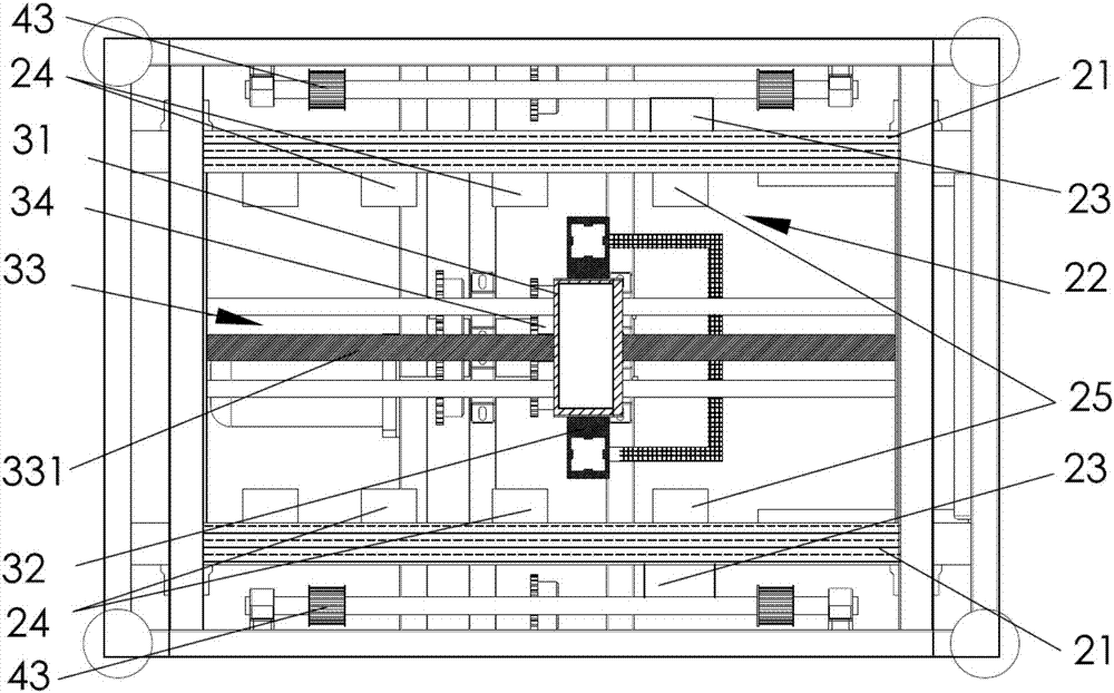 Egg embryo inoculation circulating conveying line for avian influenza vaccine culture process