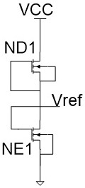 Linear voltage regulator integrating reference and operational amplifier