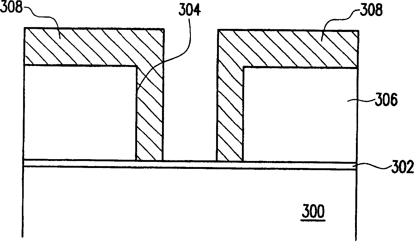 Residual polymer eliminating method