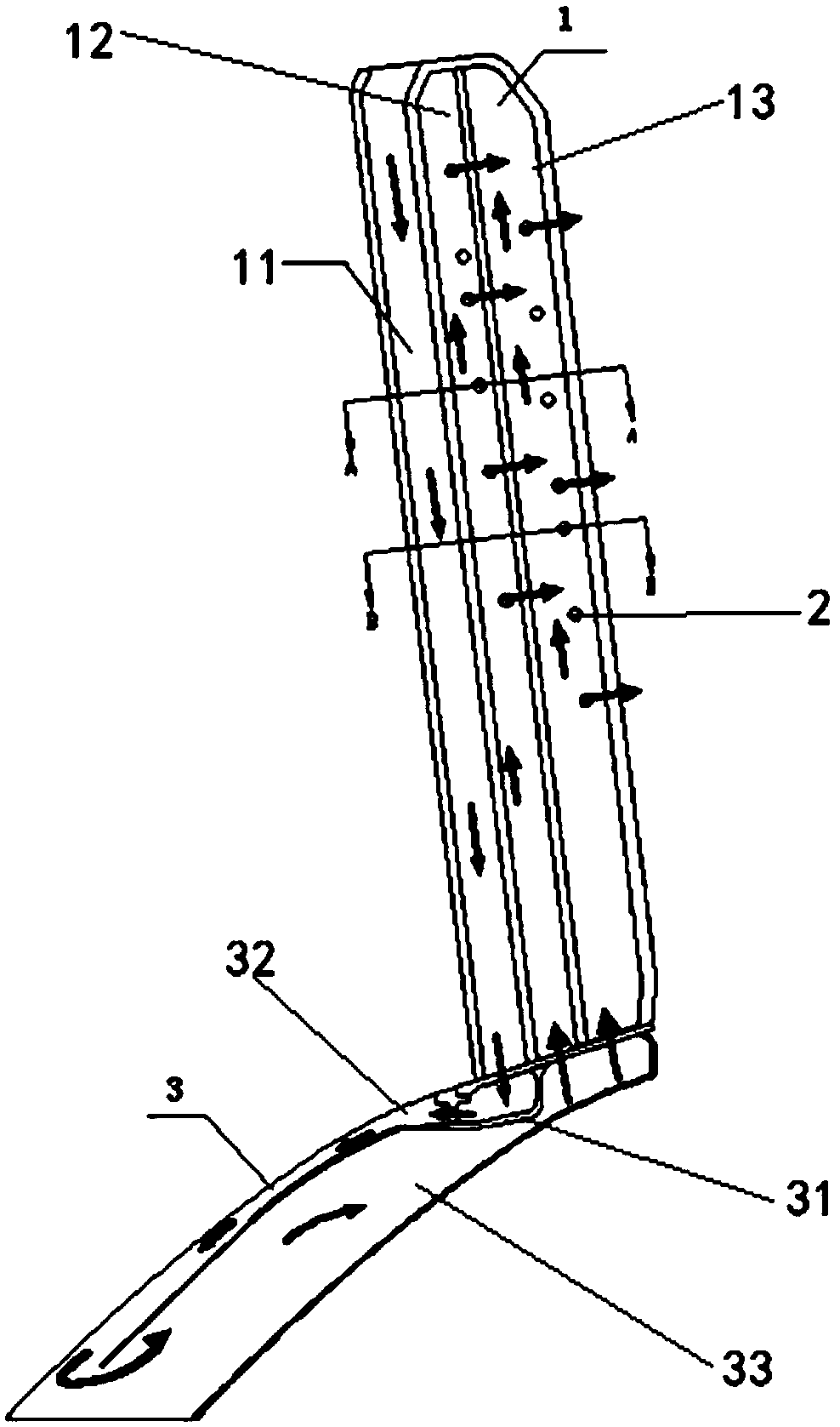 An engine anti-icing system