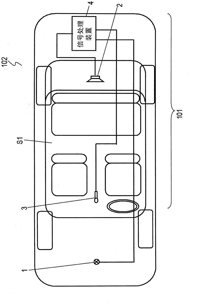 Active noise reduction device and active noise reduction method