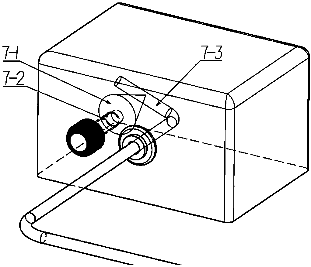 An automatic brushing device for c/c material surface