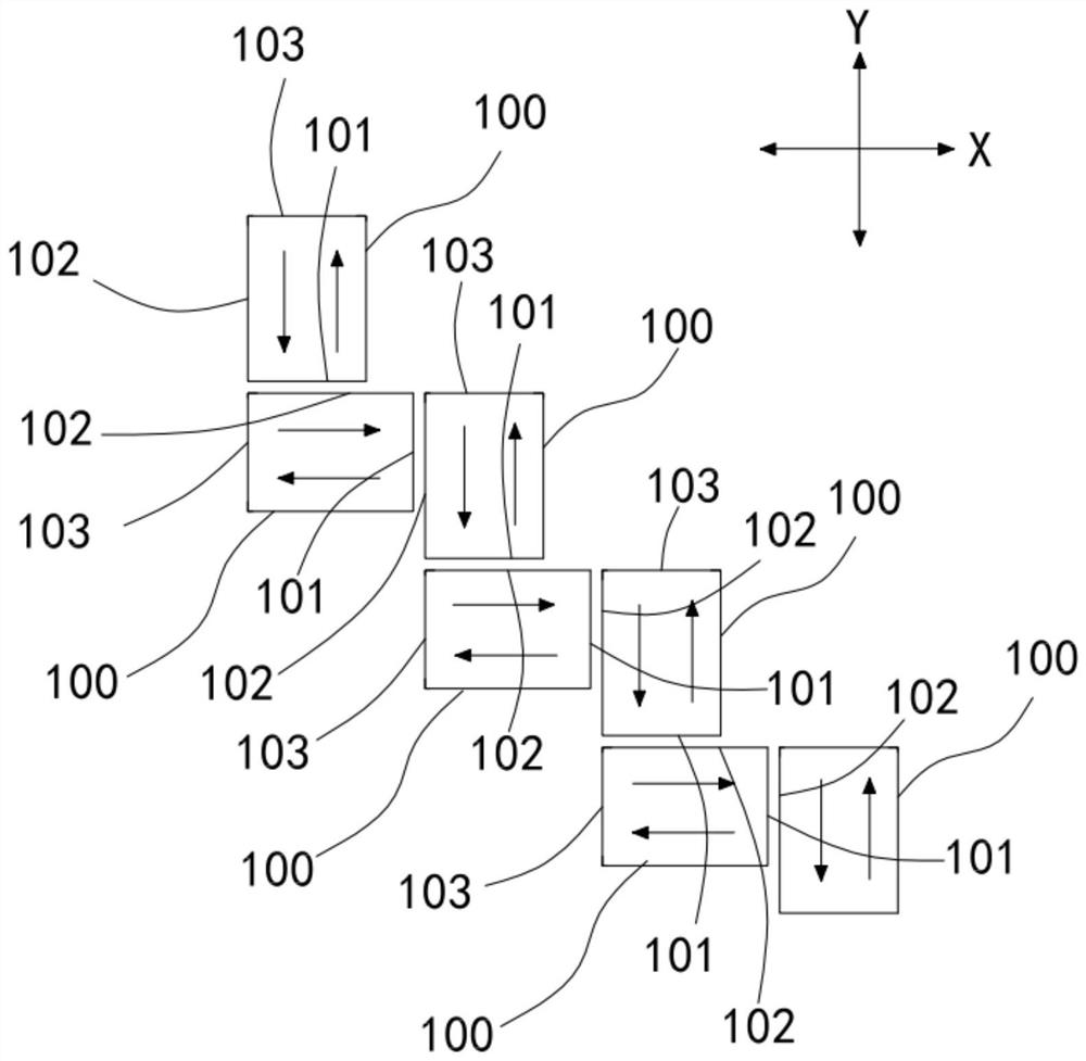 Expandable sorting device, sorting method thereof and control system of expandable sorting device