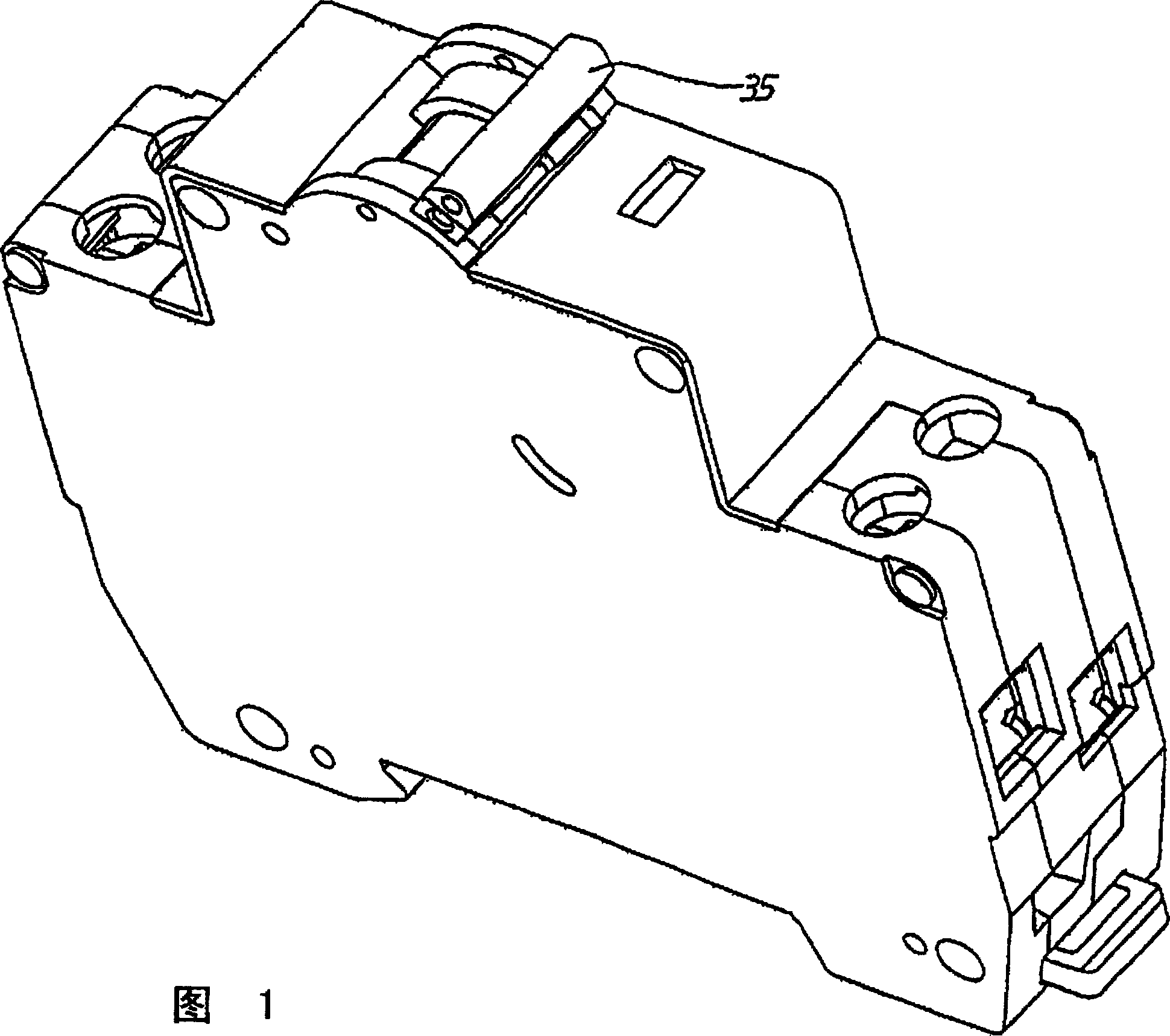 Switching mechanism of protective switch