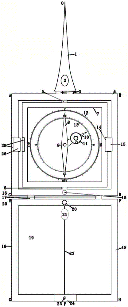 A Dual Force Geological Compass