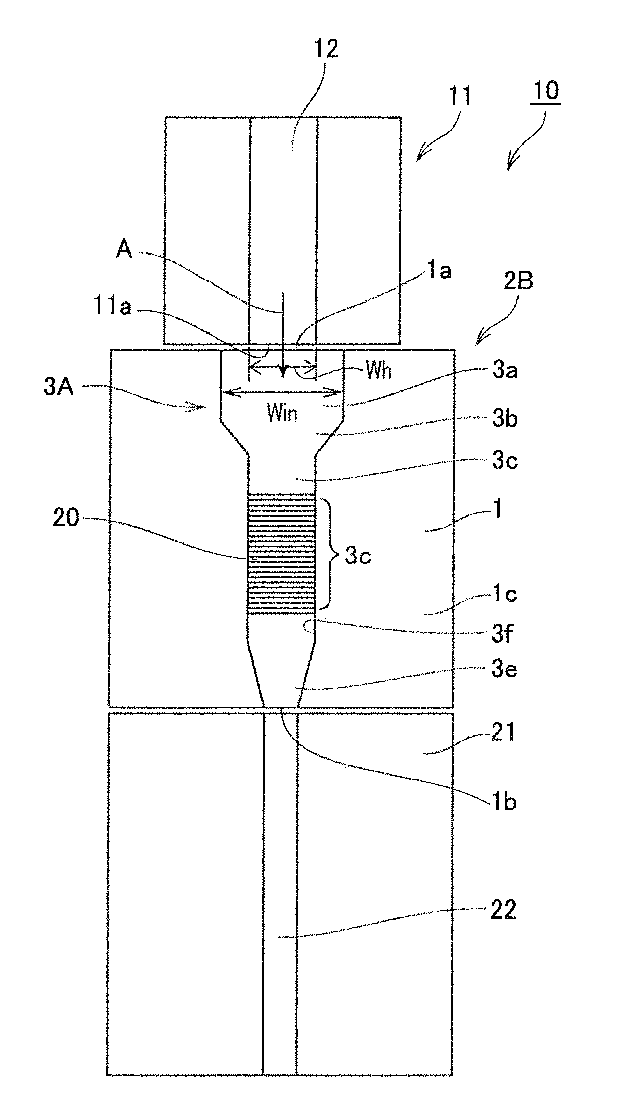 Grating element and external resonator type light emitting device