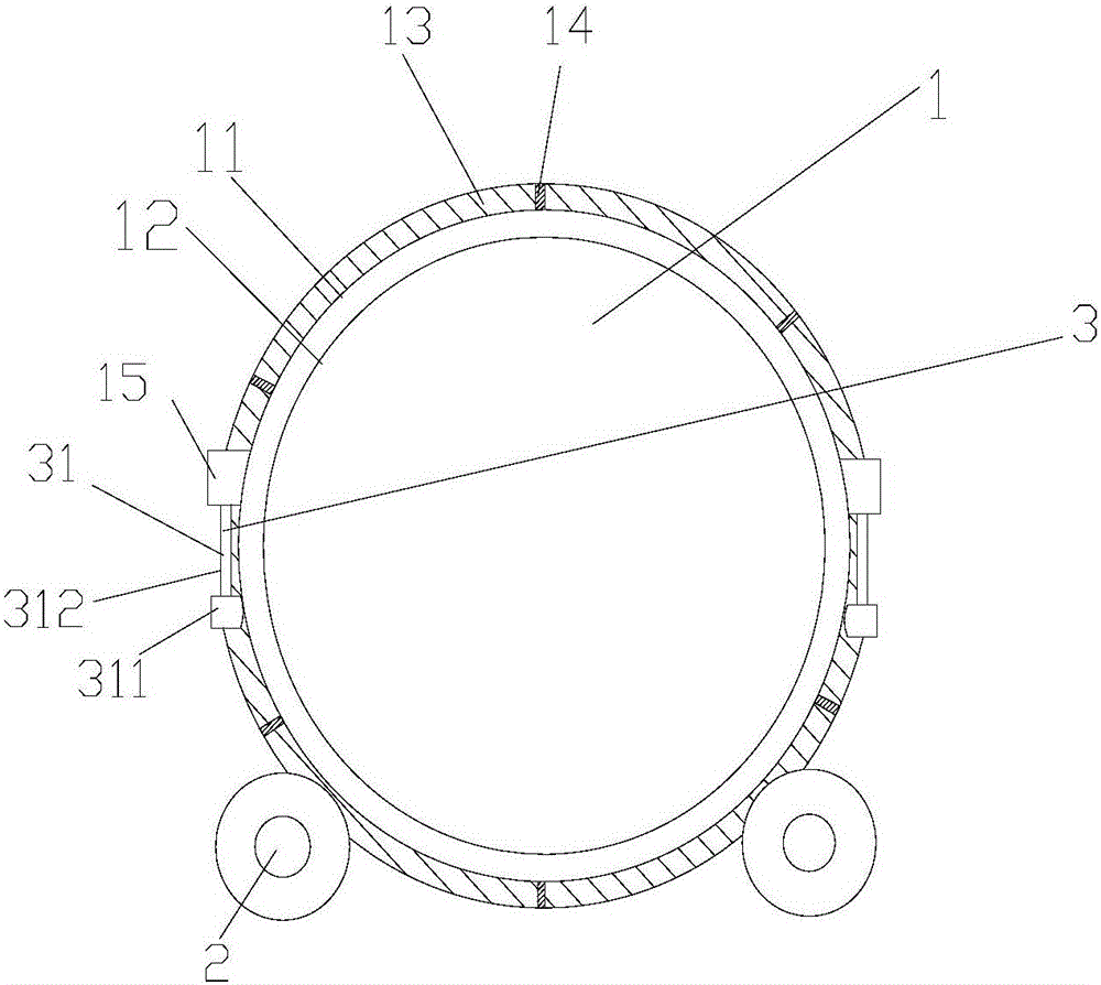 Powder mixing and stirring device