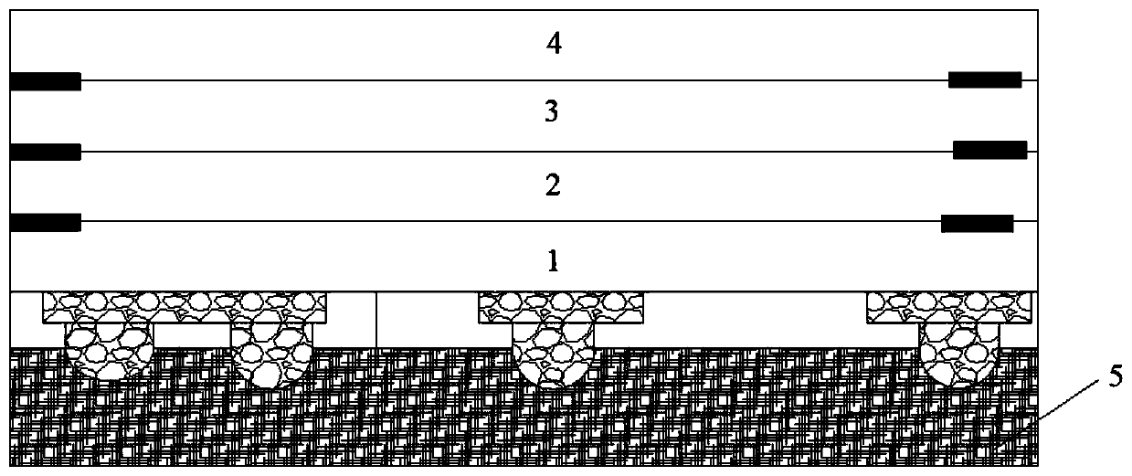 Preparation method of silicon through hole interconnection structure