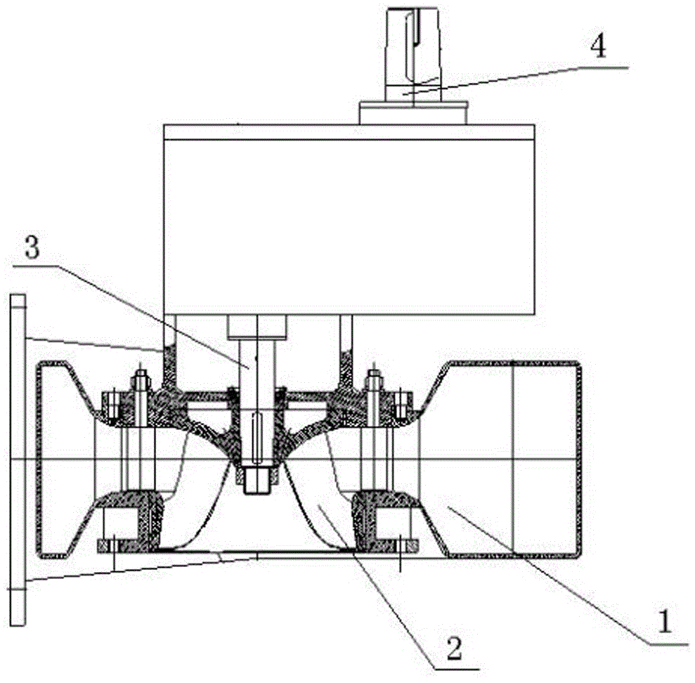Water turbine for bidirectional rotating type cooling tower