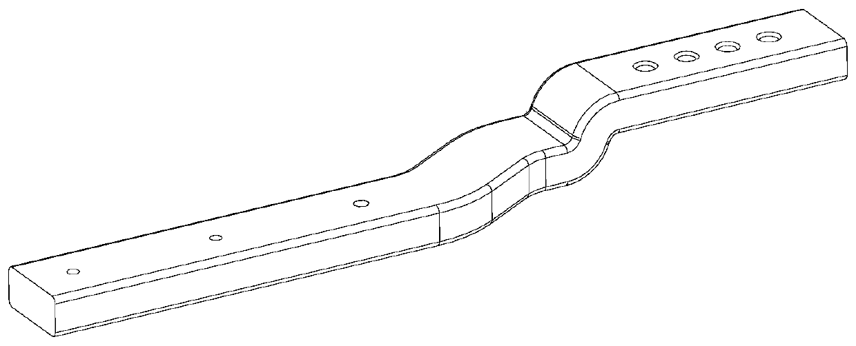 Carbon fiber hand plate and preparation method thereof