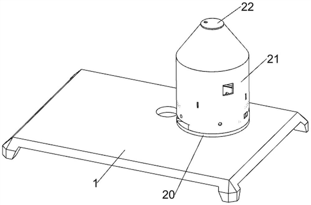 Drying device for bioengineering by utilizing air circulation principle