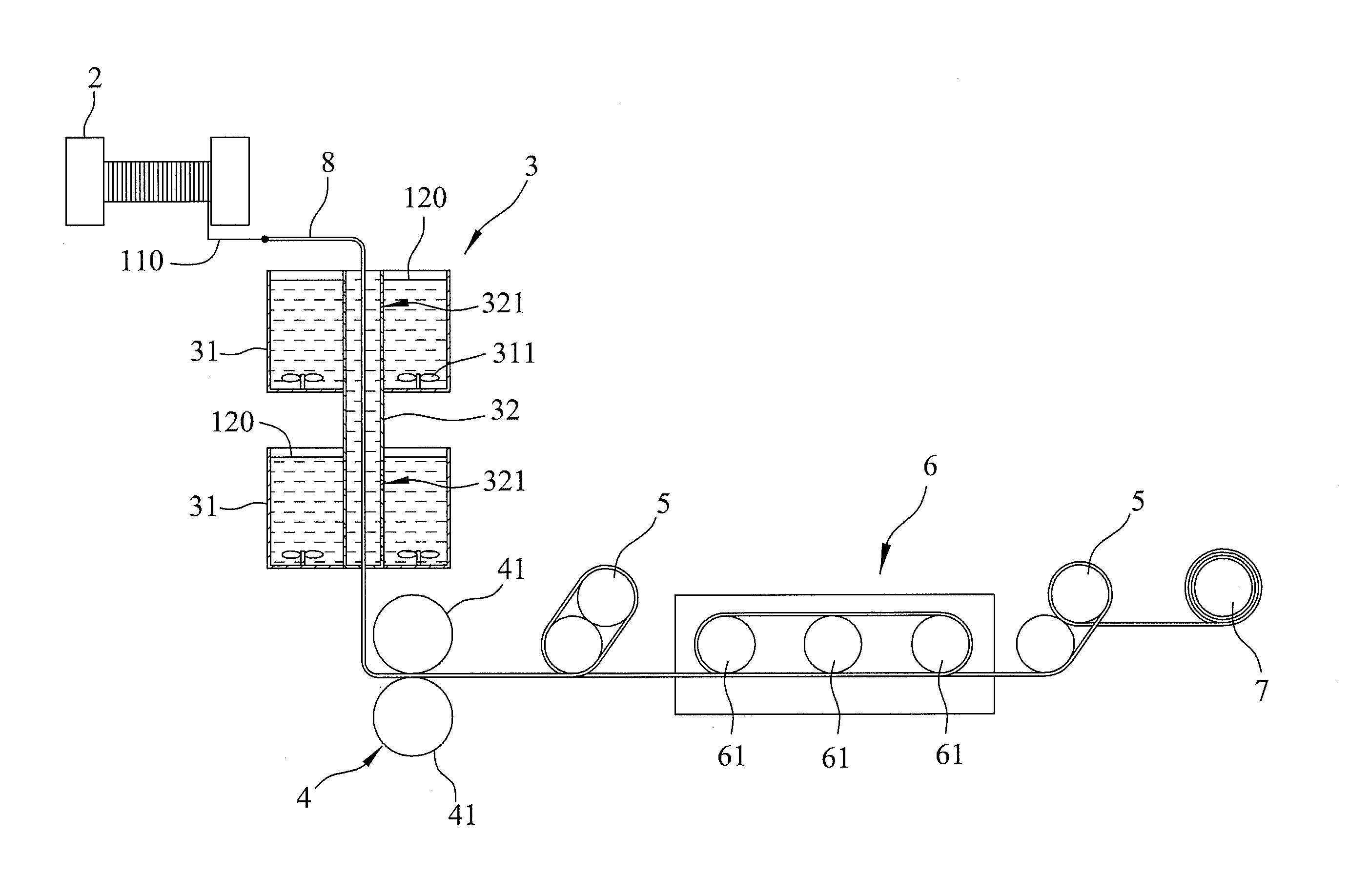 Method for fabricating a conductive yarn and conductive yarn fabricated by the method