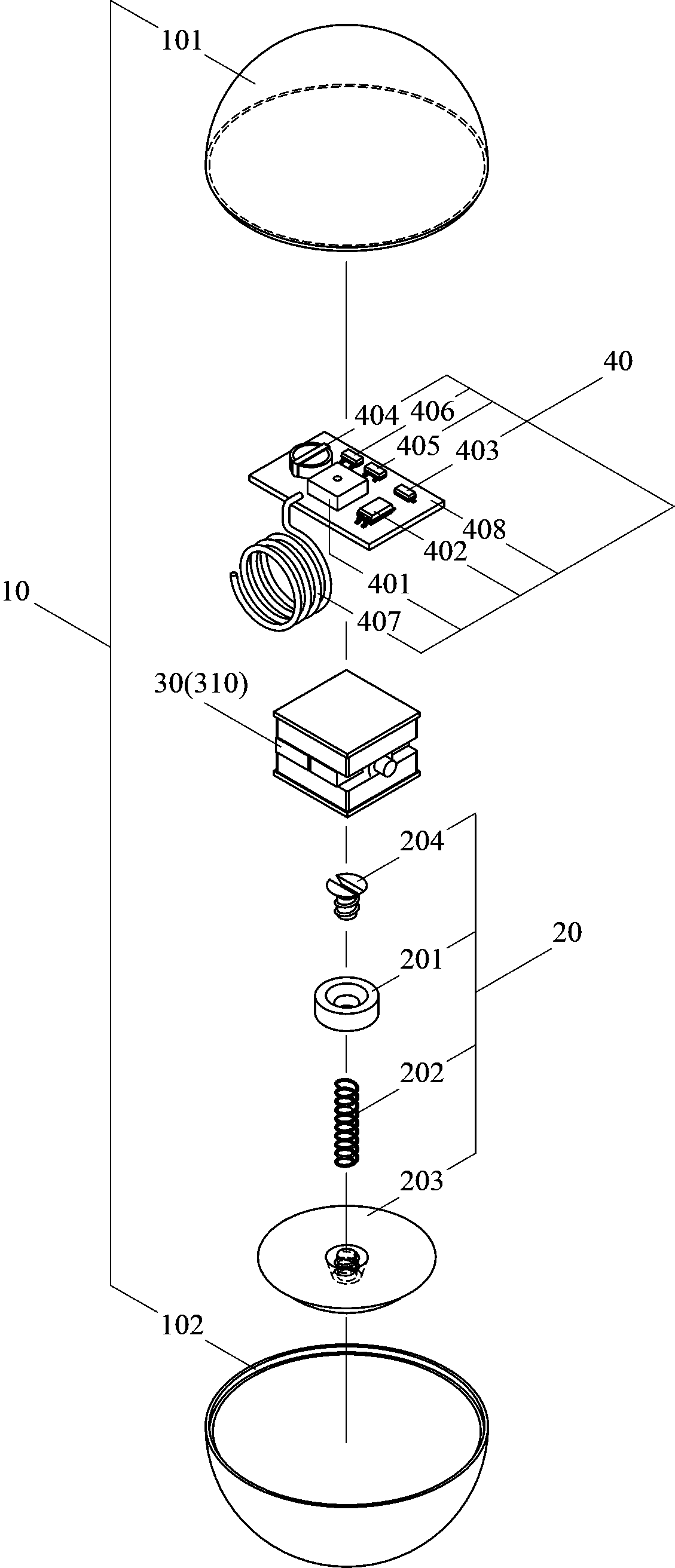 Battery-free automobile tire pressure monitoring transmitter capable of freely moving in tire