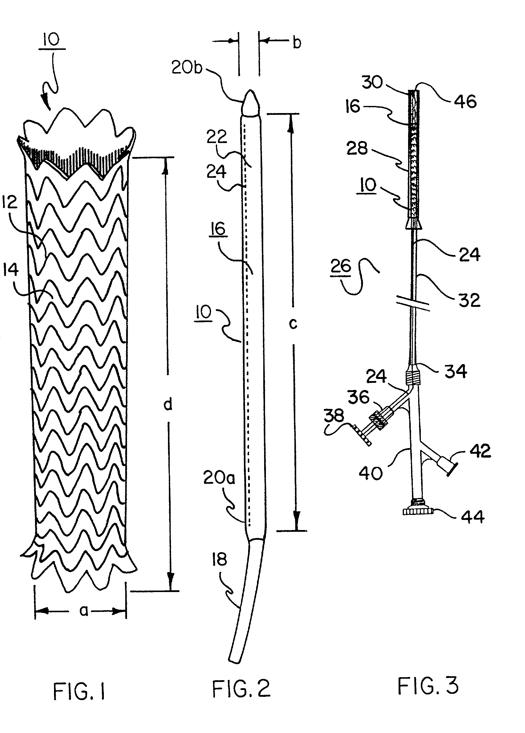 Method of producing low profile stent and graft combination