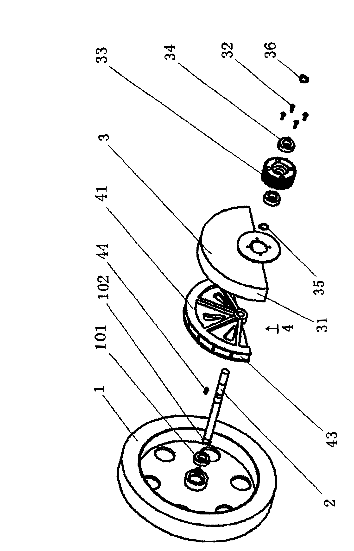 Controllable magnetic damping device for training machine