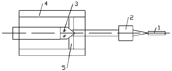 Workpiece inner wall surface continuous lap-joint-free laser quenching device and quenching method thereof
