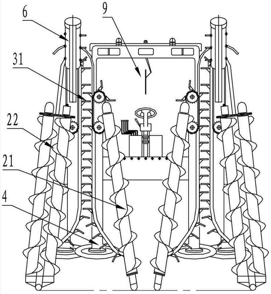 sugar cane harvester