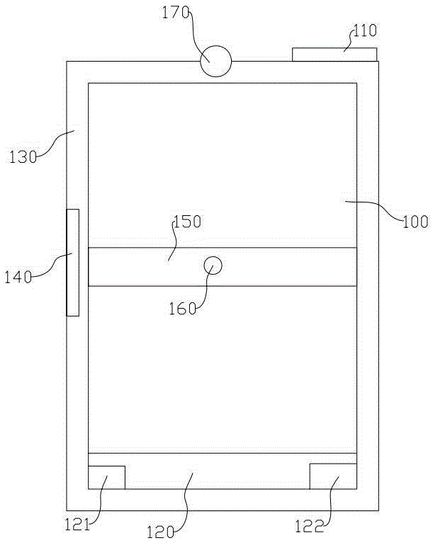 Safety door at entrance of mine