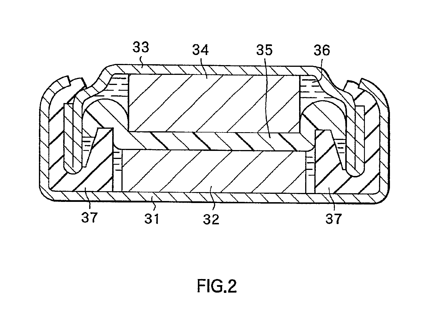 Material for positive electrode and secondary battery